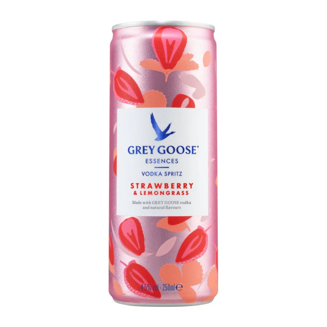 Grey Goose Essences Strawberry & Lemongrass 70cl — Buy Online at Majidrinks
