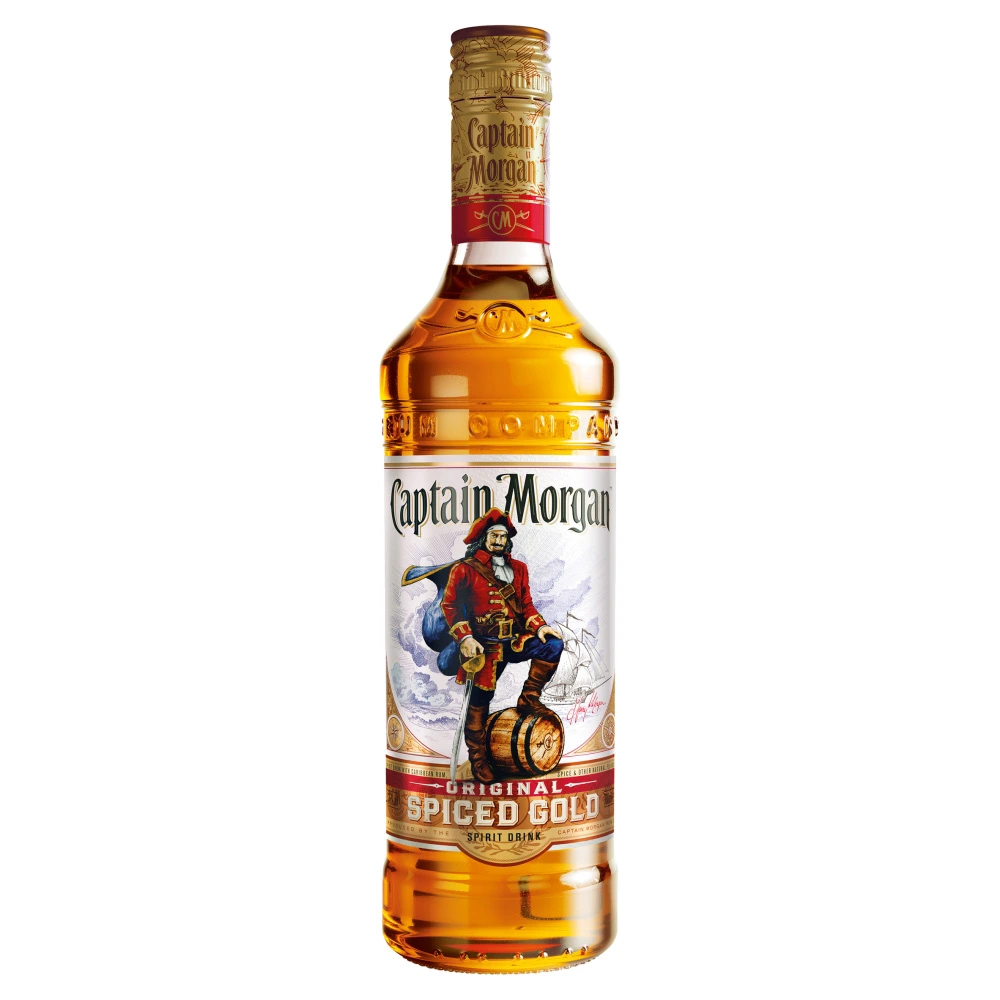 a bottle of Captain Morgan Original Spiced Gold (70cl)