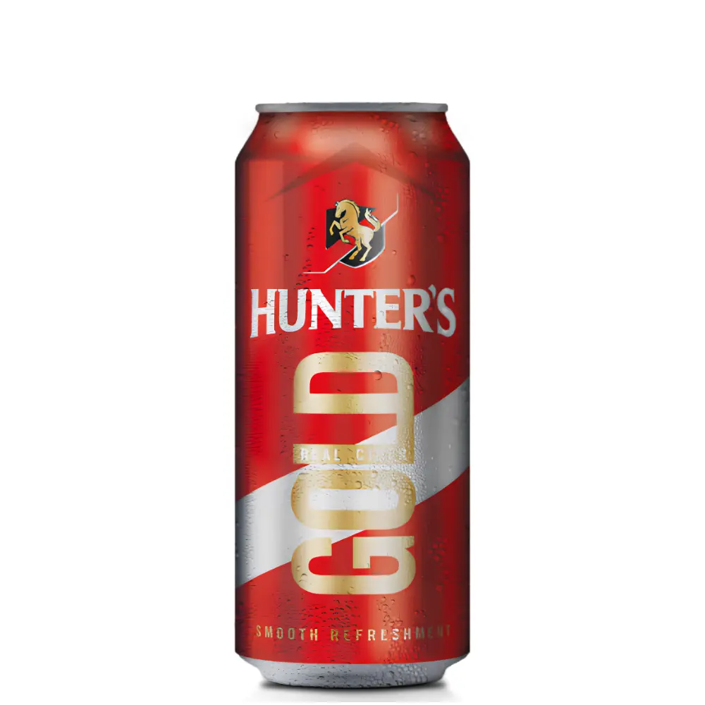 Hunter's Gold Cider 330ml — Buy Online at Majidrinks