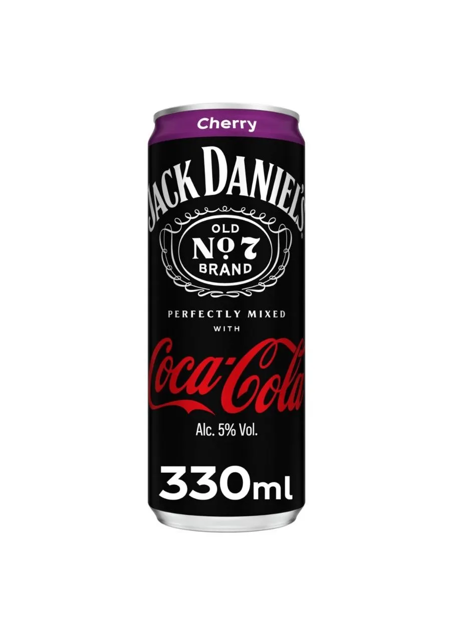 Jack Daniel's & Coca-Cola Cherry Cans
