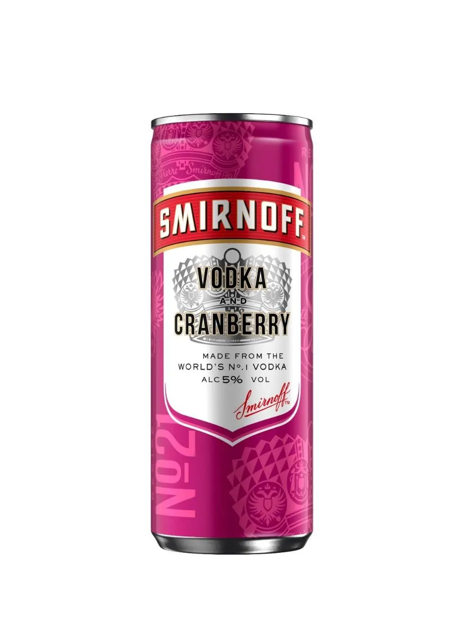 Smirnoff Vodka & Cranberry