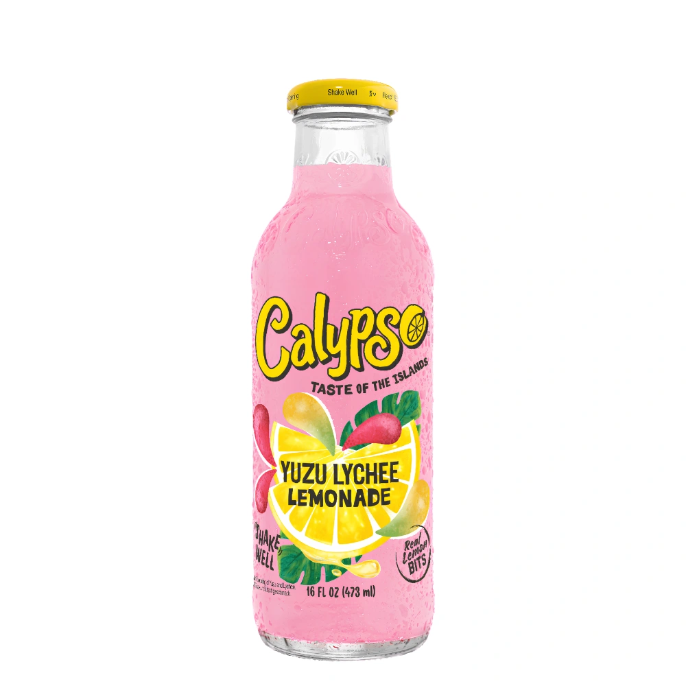 Calypso Yuzu Lychee Lemonade 473ml — Buy Online at Majidrinks