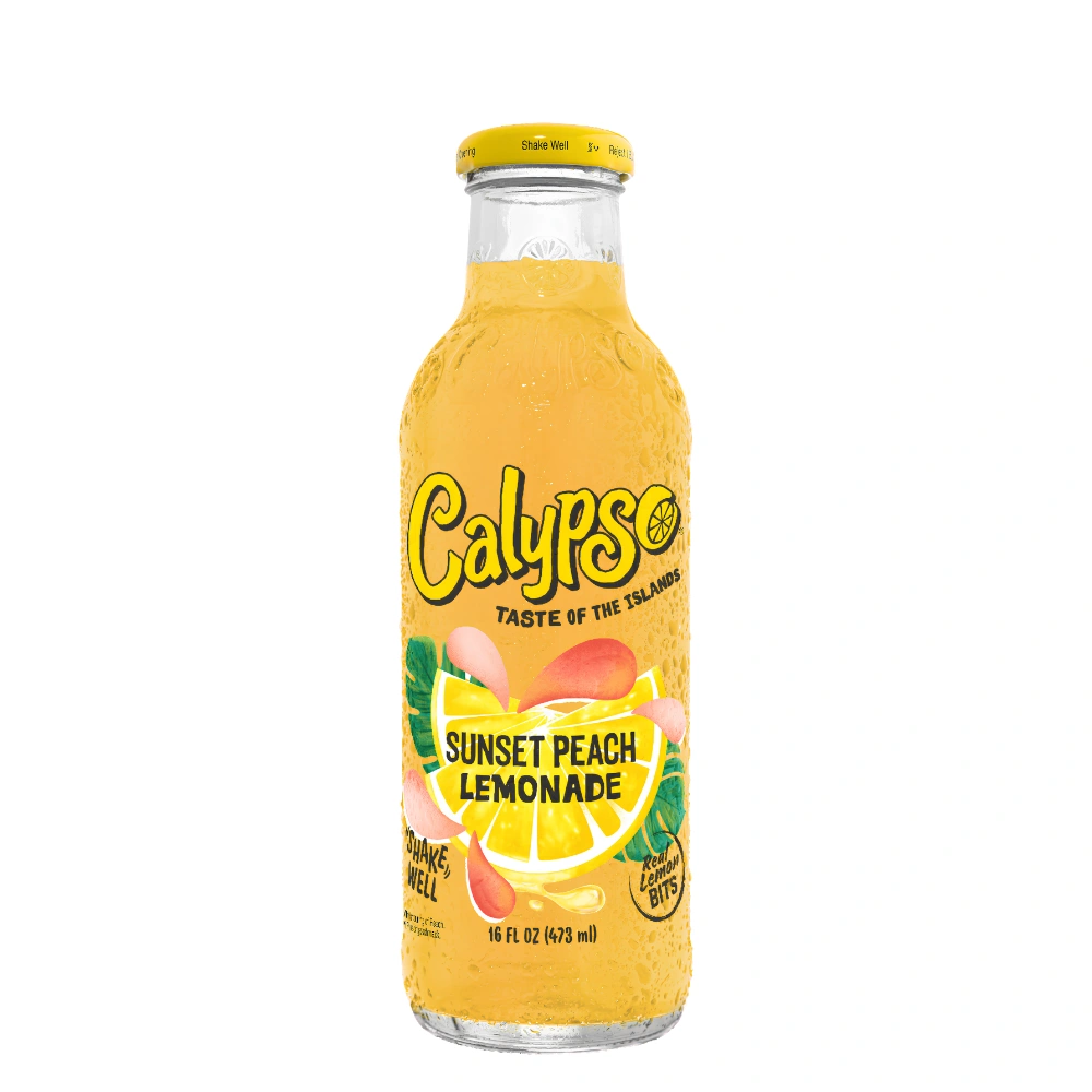Calypso Sunset Peach Lemonade 473ml — Buy Online at Majidrinks