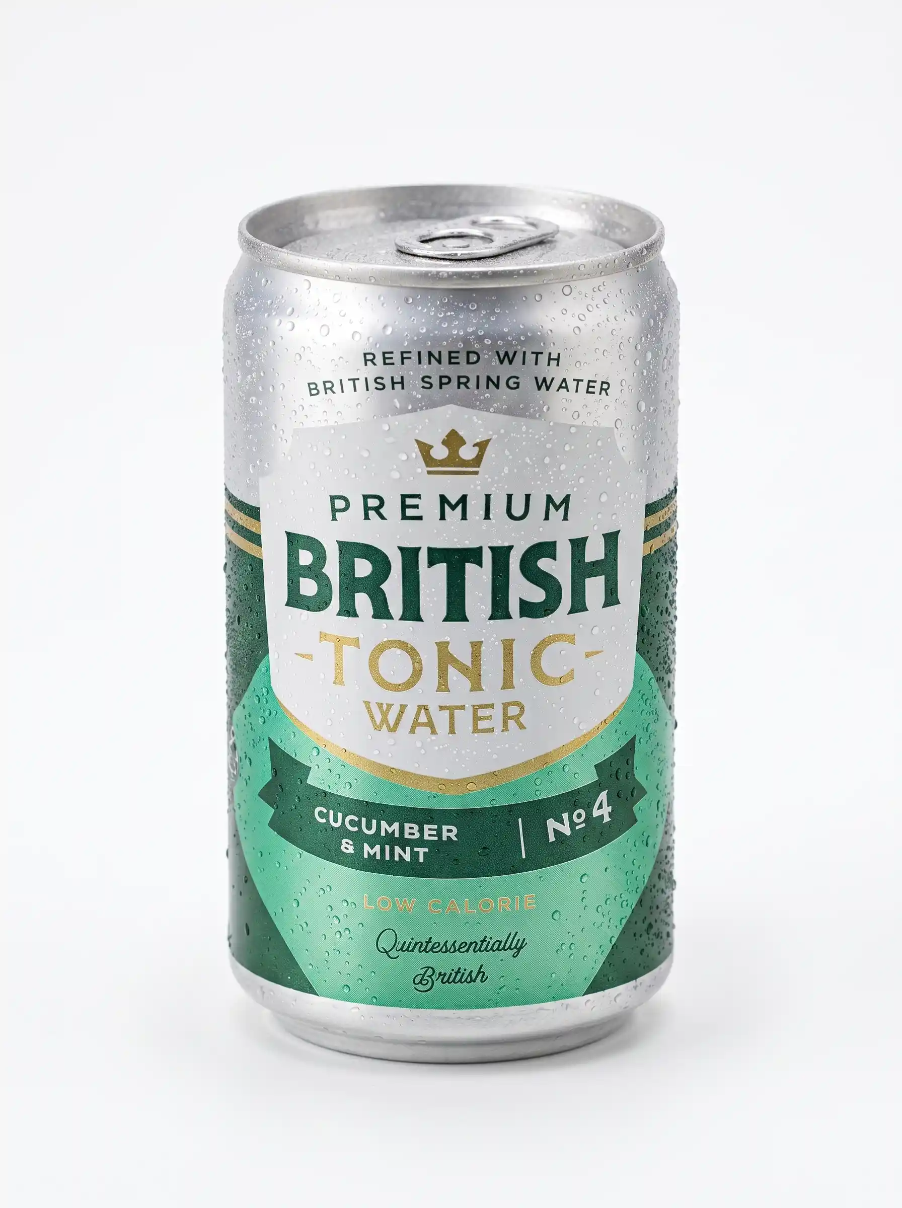 British Tonic Water Cucumber & Mint 150ml — Buy Online at Majidrinks